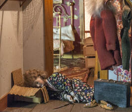 Image of dollhouse diorama by Frances Glessner Lee
